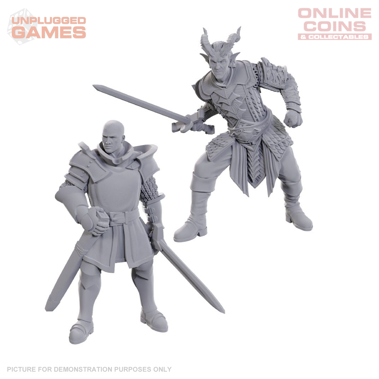 D&D Nolzur's Marvelous Miniatures Special Edition – Baldur's Gate 3 - Ulder Ravengard & Zevlor